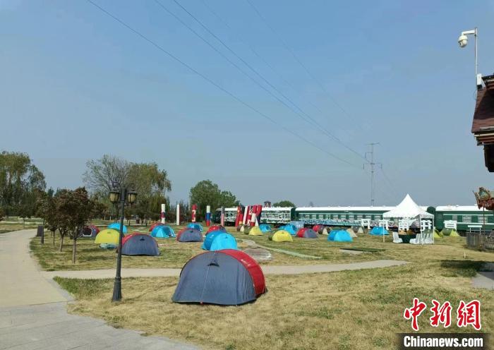 平原县露营旅游悄然“出圈”。　平原县委宣传部供图